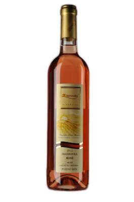 Frankovka rosé pozdní sběr 2012