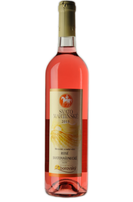 Svatovavřinecké Svatomartinské rosé zemské 2013